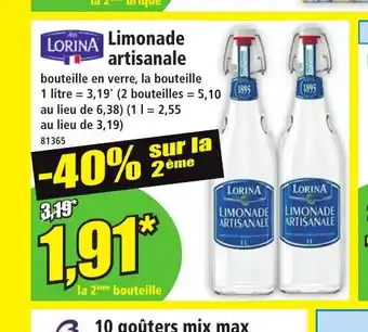 Norma LORINA Limonade artisanale offre