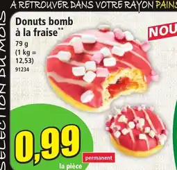 Norma Donuts bomb à la fraise offre