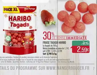 Match Fraise tagada haribo offre