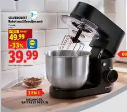 Lidl SILVERCREST Robot multifonction noir offre