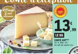 E.Leclerc Comté Aop offre
