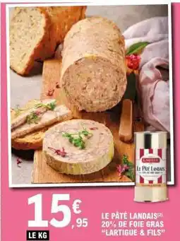 E.Leclerc LE PÂTÉ LANDAIS offre