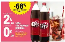 E.Leclerc Soda Dr Pepper Original offre