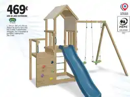 E.Leclerc AIRE DE JEUX EXTÉRIEURE offre