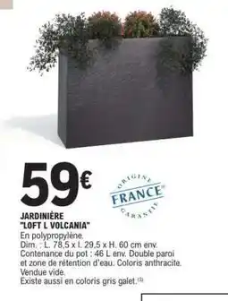 E.Leclerc Jardinière 'Loft L Volcania' offre