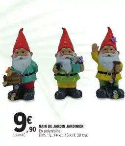 E.Leclerc NAIN DE JARDIN JARDINIER offre