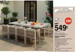 E.Leclerc ENSEMBLE DÉJEUNER 9 PIÈCES offre