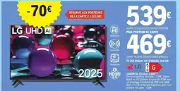 E.Leclerc TV LED LG 65UQ75 65 (POUCES) 164 CM offre