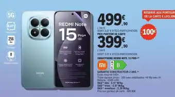 SMARTPHONE REDMI NOTE 15 PRO