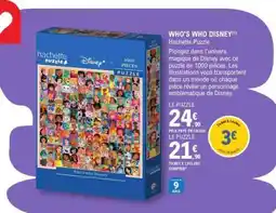 E.Leclerc WHO'S WHO DISNEY offre