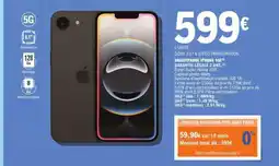 E.Leclerc SMARTPHONE IPHONE 16GB offre