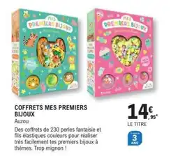 E.Leclerc COFFRETS MES PREMIERS BIJOUX offre
