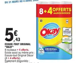 E.Leclerc ESSUIE-TOUT ORIGINAL “OKAY” offre