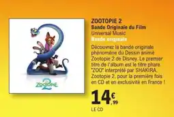 E.Leclerc ZOOTOPIE 2 offre