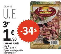 E.Leclerc Lardons Fumés offre