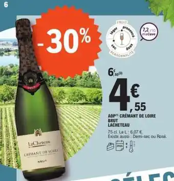 AOP Crémant de Loire Brut Lacheteau