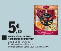 E.Leclerc MON PLATEAU APÉRO GOURMETS DE L’ARTOIS offre