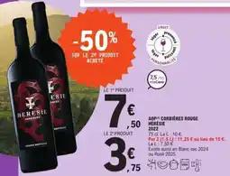 E.Leclerc AOP Corbières Rouge - Hérésie 2022 offre