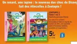 E.Leclerc ZOOTOPIE 2 Tome 1 ou 3 offre