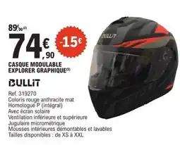E.Leclerc CASQUE MODULABLE EXPLORER GRAPHIQUE offre