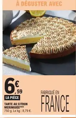 E.Leclerc Tarte Au Citron Meringuée offre