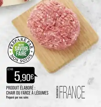 Match Produit élaboré chair ou farces à légumes offre