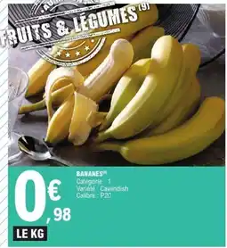 E.Leclerc Bananes offre