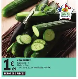 E.Leclerc Concombre offre