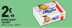 E.Leclerc ALLGÄU Beurre doux offre