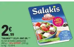 E.Leclerc SALAKIS 22,8% mat gr offre