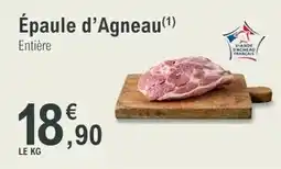 E.Leclerc Épaule d'agneau offre