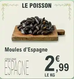 E.Leclerc Moules d'espagne offre