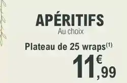 E.Leclerc Plateau de 25 wraps offre