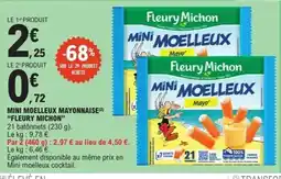 E.Leclerc FLEURY MICHON Mini moelleux mayonnaise offre