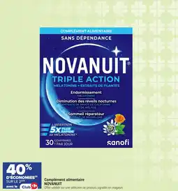 Carrefour maPara parapharmacie Complément alimentaire novanuit offre