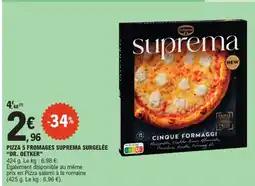 E.Leclerc DR OETKER Pizza 5 fromages suprema surgelée offre