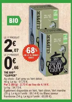 E.Leclerc CLIPPER The bio offre