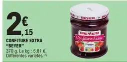 E.Leclerc BEYER Confiture extra offre