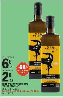 E.Leclerc TERRA DELYSSA Huile d'olive vierge extra offre