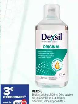 Carrefour maPara parapharmacie Dexsil offre