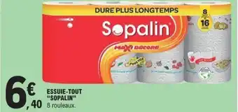 E.Leclerc SOPALIN Essuie-tout offre