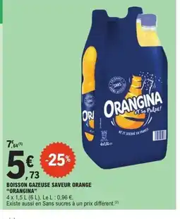 E.Leclerc Boisson gazeuse saveur orange offre