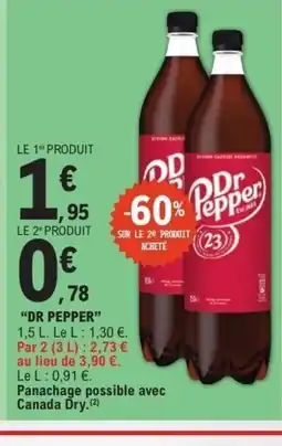 E.Leclerc DR PEPPER offre