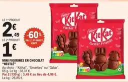 E.Leclerc NESTLÉ Mini figurines en chocolat offre