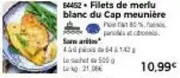 Thiriet Filets de merlu blanc du cap meunière offre