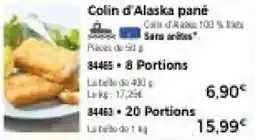 Thiriet Colin d'Alaska panë offre