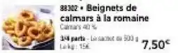 Thiriet Beignets de calmars à la romaine offre