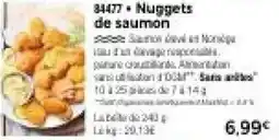 Thiriet Nuggets de saumon offre
