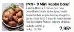 Thiriet 9 Mini kebbe boeuf offre