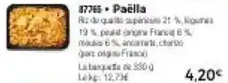 Thiriet Paella offre